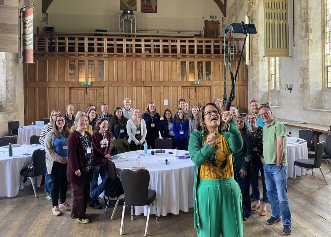 Dr Gemma Harper OBE with the ACCESS Leadership College
