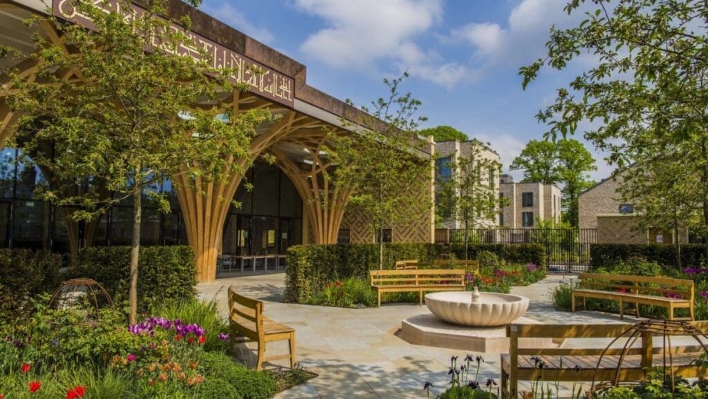 Cambridge Central Mosque's Islamic Garden