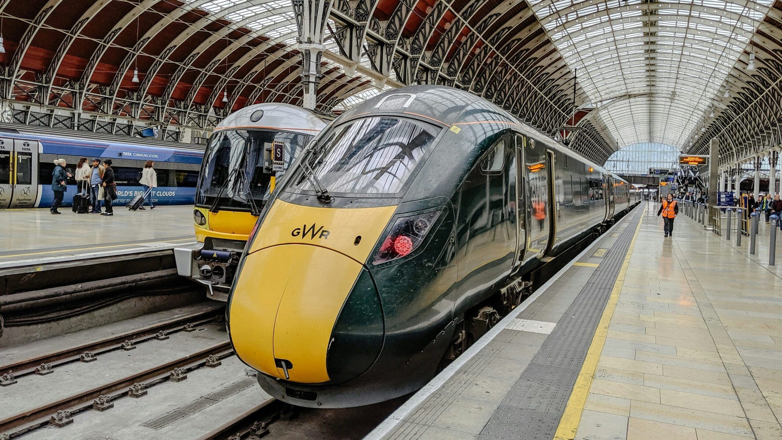 Photo of trains at Paddington Station