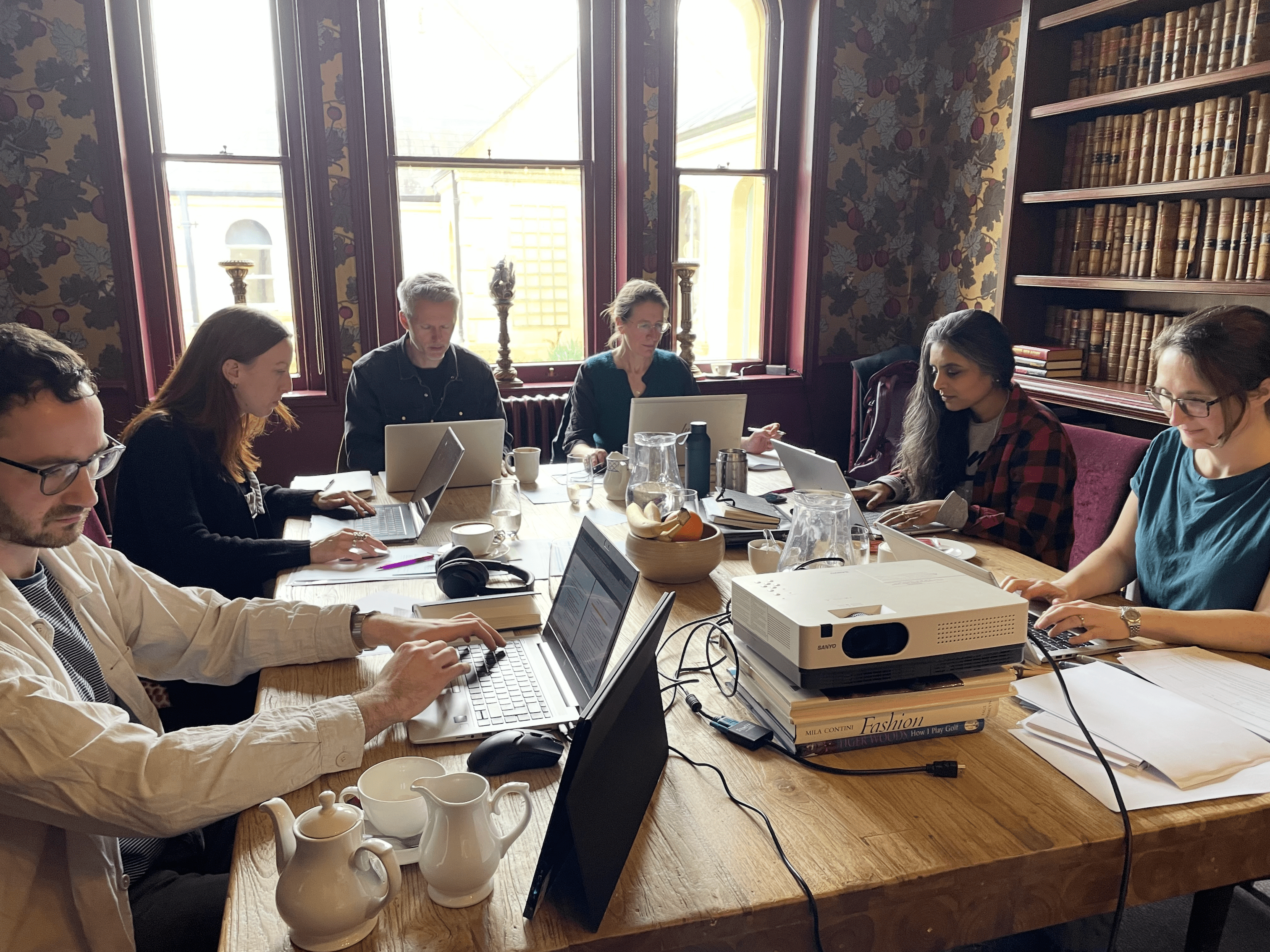 ACCESS KEIFs at the writing retreat