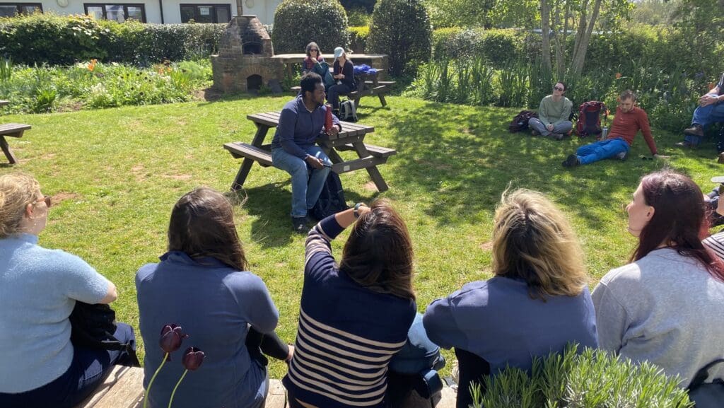 Andre Kpodonu sharing reflections from his recent work around organicism and fascism