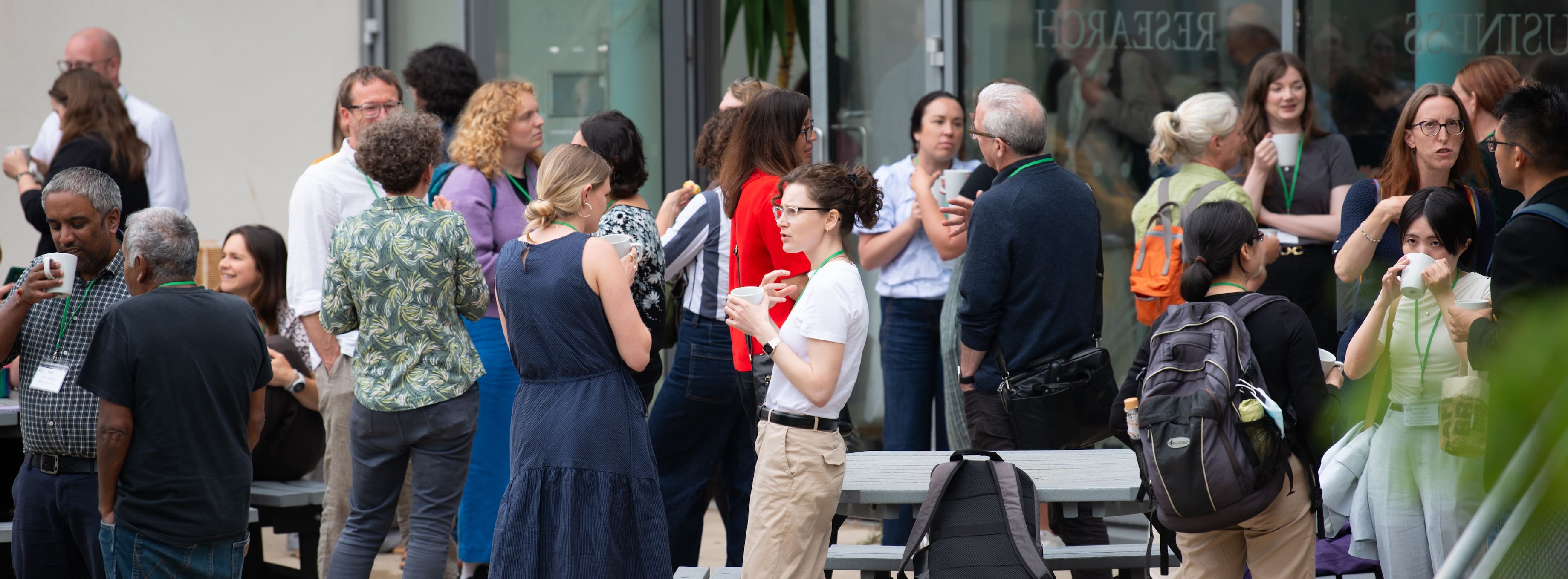 Delegates chatting at the 2026 ACCESS Assembly